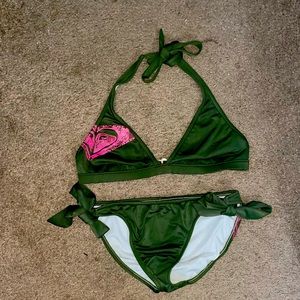 Roxy Bikini (green) size M (Juniors)